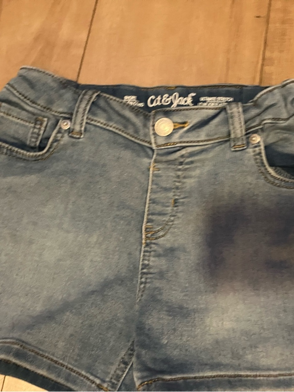 Cat & Jack Light Blue Denim Shorts